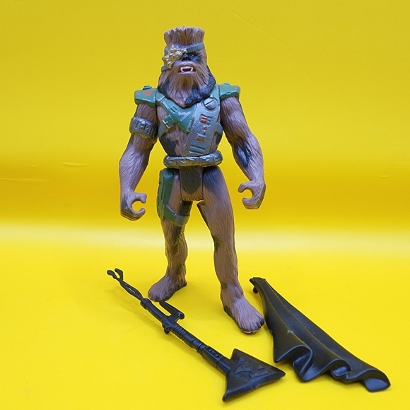 1996 Star Wars Chewbacca in Bounty Hunters Disguise 3.75" - Picture 1 of 3